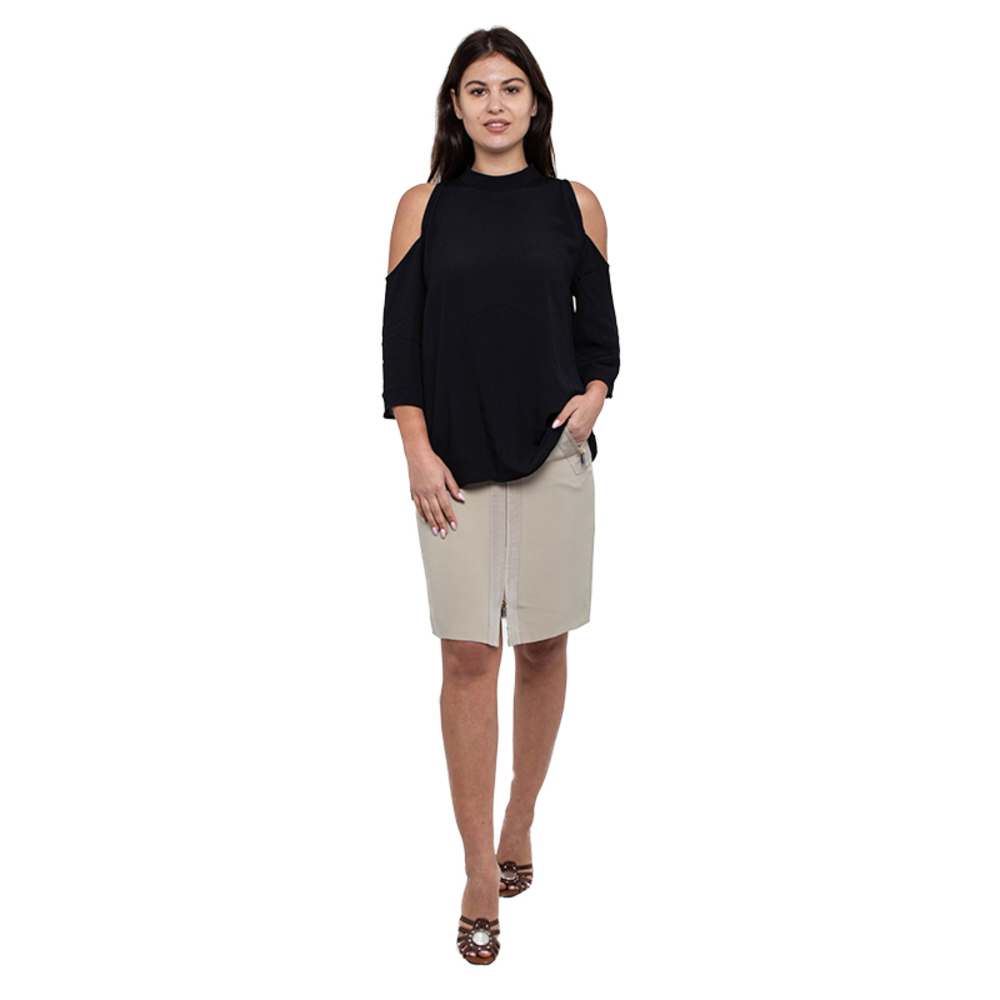 Network Blouse Women size S Black